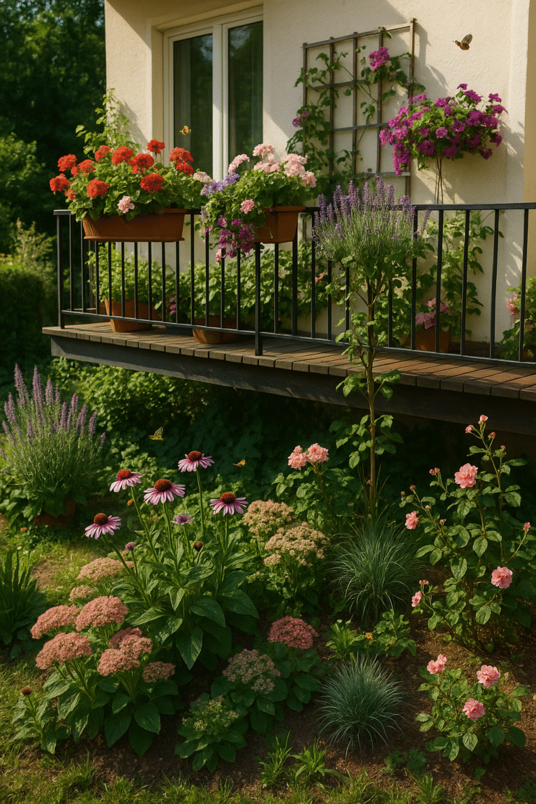 🌿 Die 15 pflegeleichtesten Pflanzen für Balkon & Garten – Grüne Oasen ohne Stress