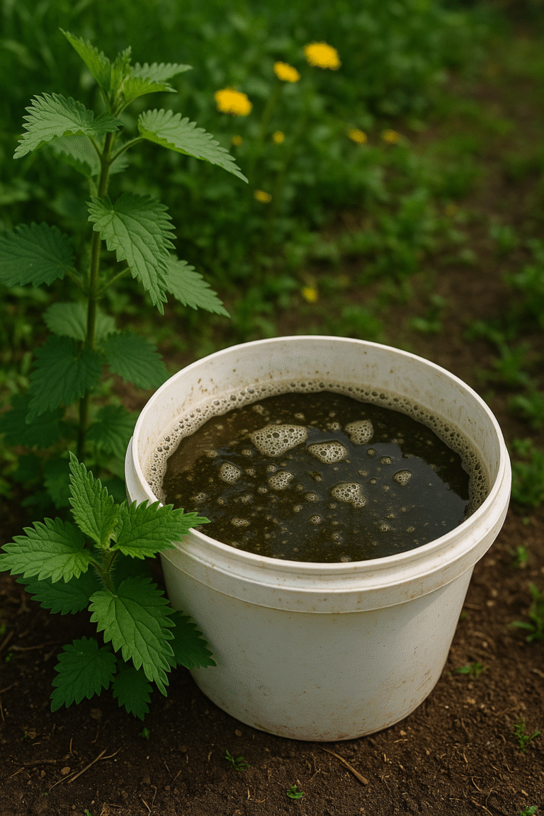 🌿 DIY: Selbstgemachte Pflanzenstärkungsmittel für den Garten